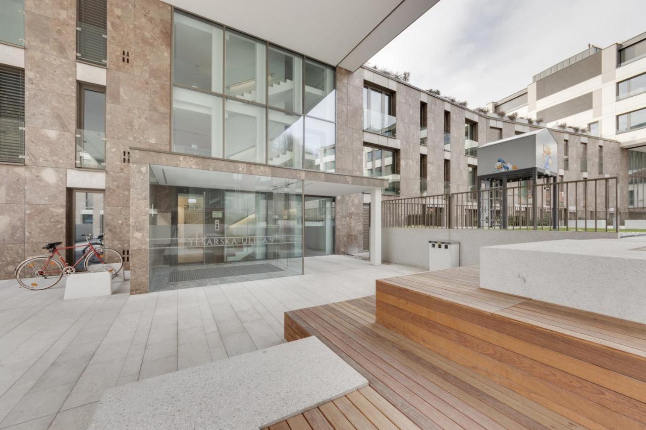 Central Apartment With Private Garage Liubliana Exterior foto