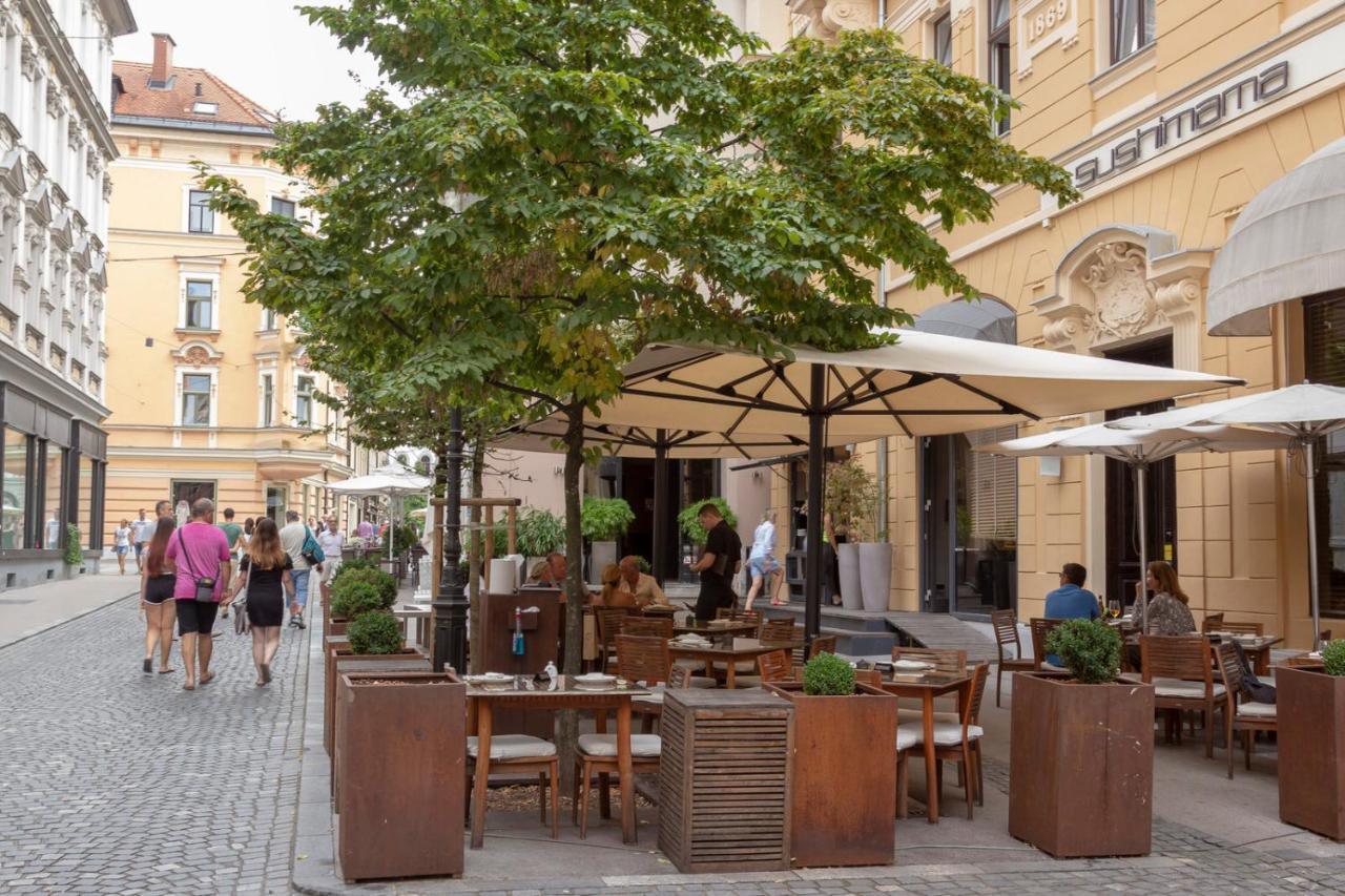 Central Apartment With Private Garage Liubliana Exterior foto